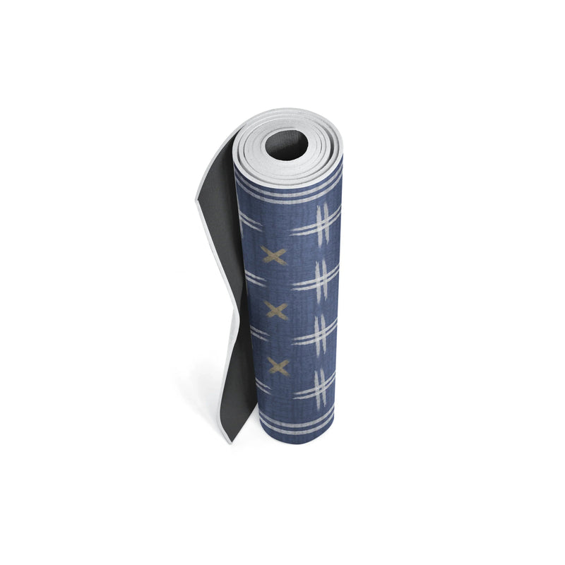 Load image into Gallery viewer, Yune Yoga - Yoga Mat | 6mm Thick | Blue | Non-Slip | Eco Friendly | Yune Yoga | Sakura