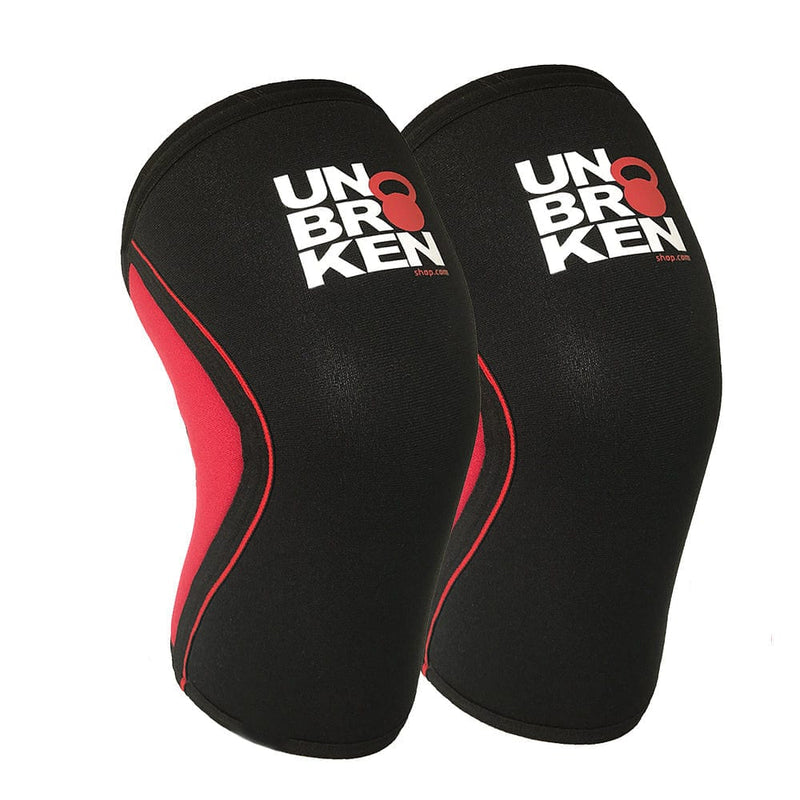 Load image into Gallery viewer, Unbrockenshop - Reversible Knee Sleeves Red