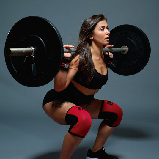 Unbrockenshop - Reversible Knee Sleeves Red