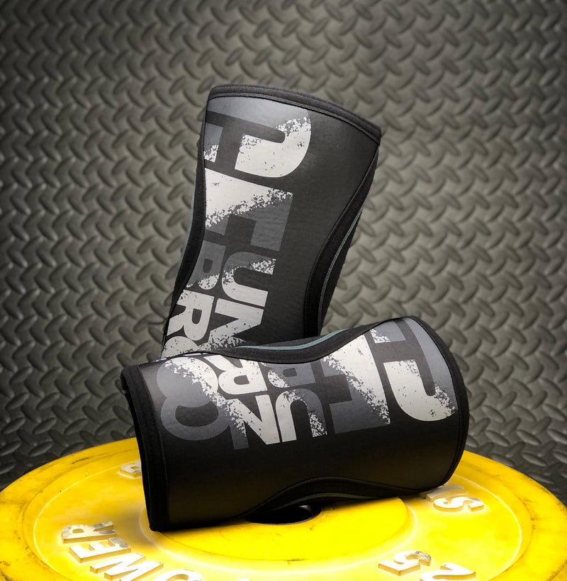 Load image into Gallery viewer, Unbrockenshop - Reversible Knee Sleeves Gray