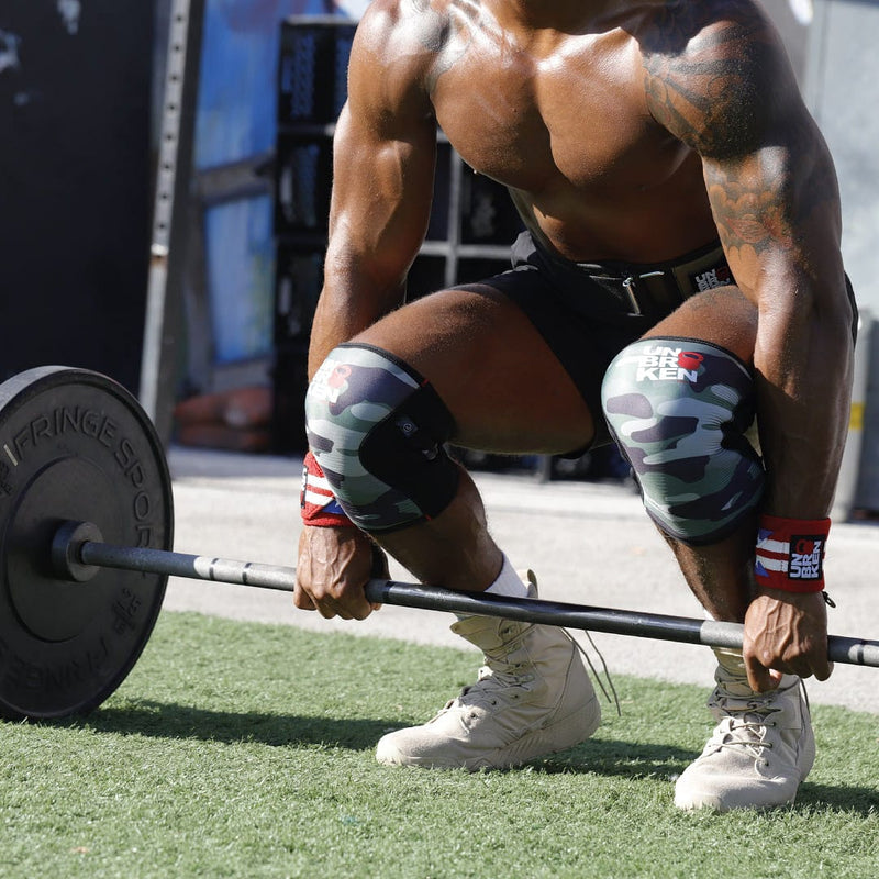 Load image into Gallery viewer, Unbrockenshop - Reversible Knee Sleeves Camo