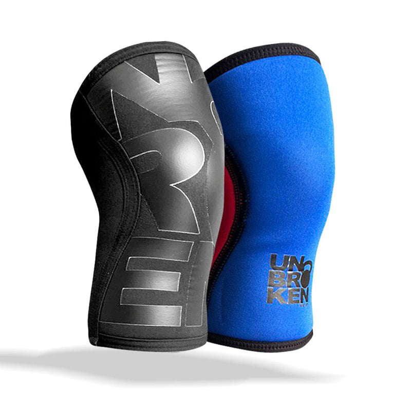 Load image into Gallery viewer, Unbrockenshop - New Reversible Knee Sleeves Black