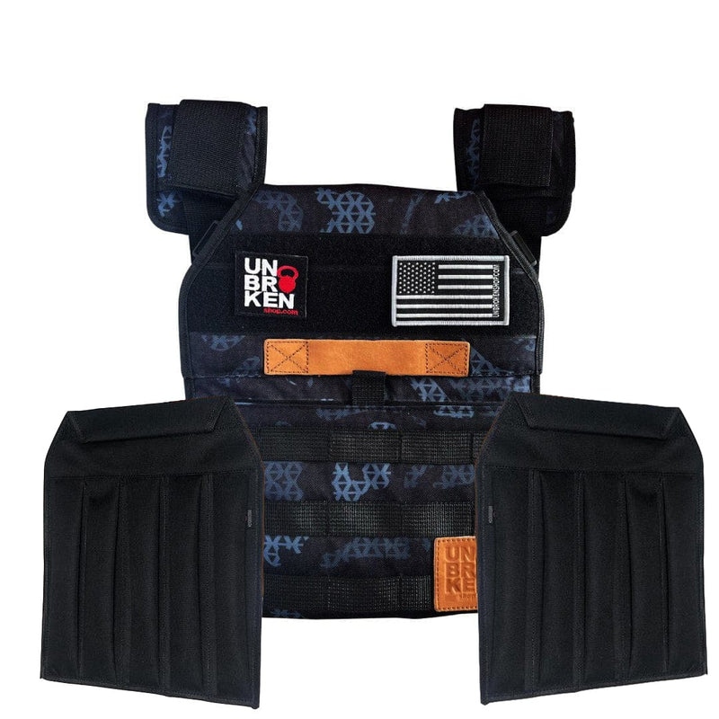 Load image into Gallery viewer, Unbrockenshop - Classic weight vest + Sand Plates