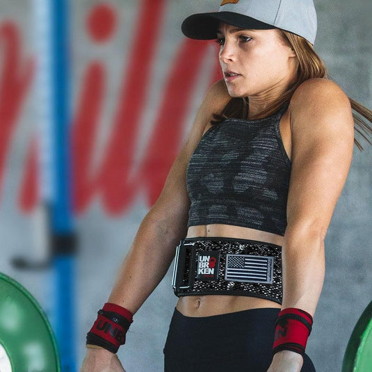 Unbrockenshop - Weightlifting Nylon Belt Sparkle