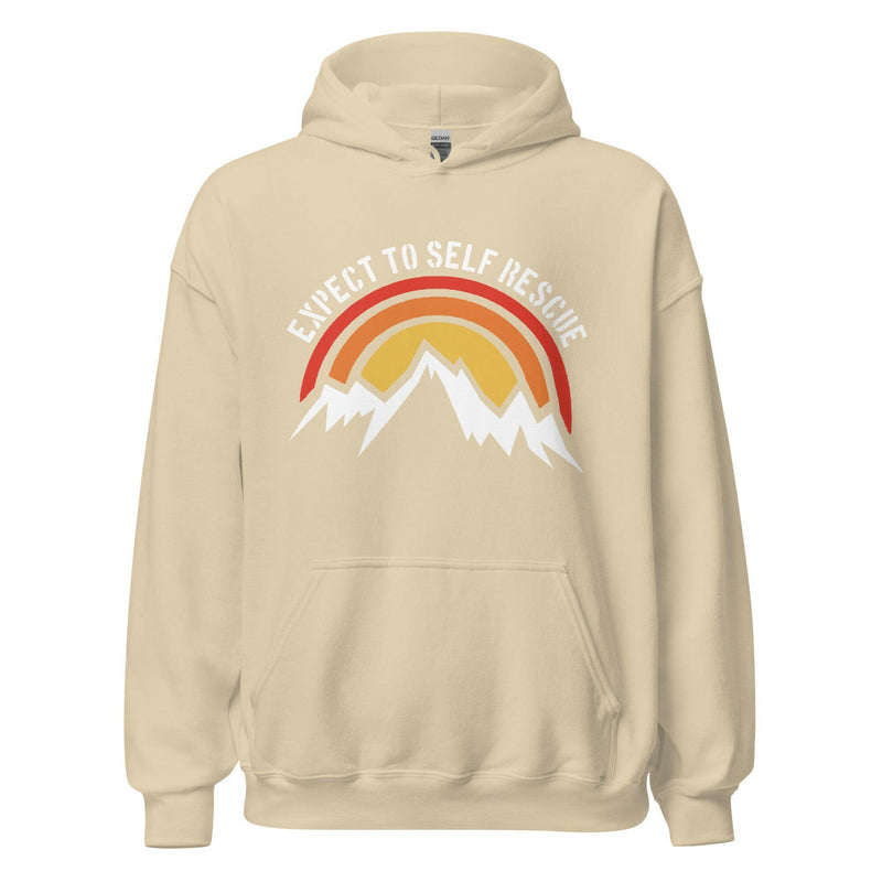 Load image into Gallery viewer, Thirty Seconds Out - Hoodie - Expect To Self Rescue (Mountain)
