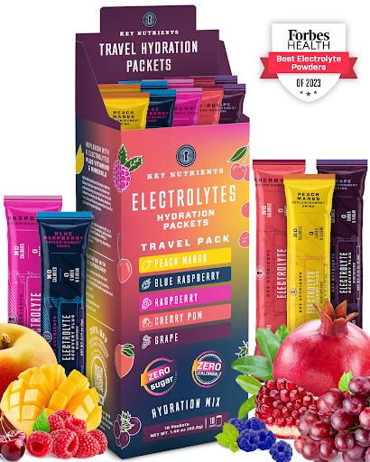 Load image into Gallery viewer, Key Nutrients - Electrolyte Recovery Plus Powder Travel Packets