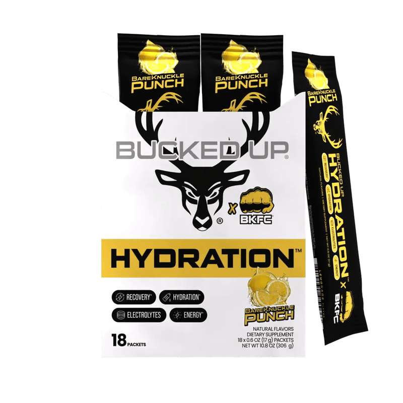 Load image into Gallery viewer, Bucked Up Hydration 2.0 - BKFC Lemonade Open Box Front
