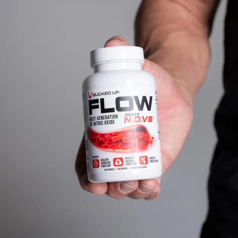 Load image into Gallery viewer, Bucked Up FLOW - 120 Capsules