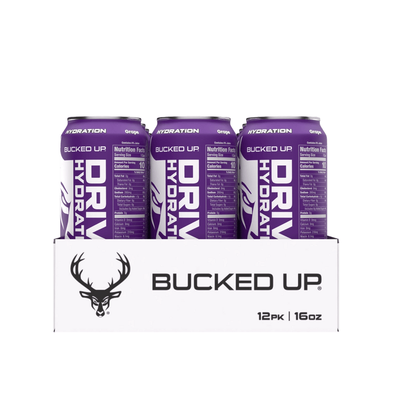 Load image into Gallery viewer, Bucked Up - Drive Hydration Drinks (2 Cases / 24 Cans)