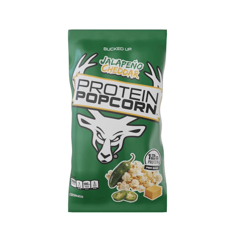 Load image into Gallery viewer, Bucked Up Protein Popcorn - Jalapeno Cheddar