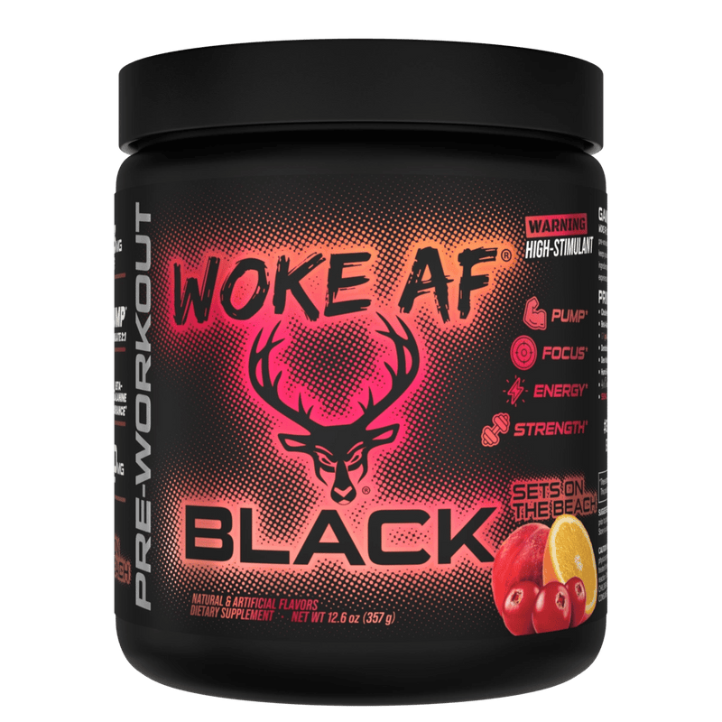 Load image into Gallery viewer, Bucked Up - Woke AF BLACK Pre-Workout