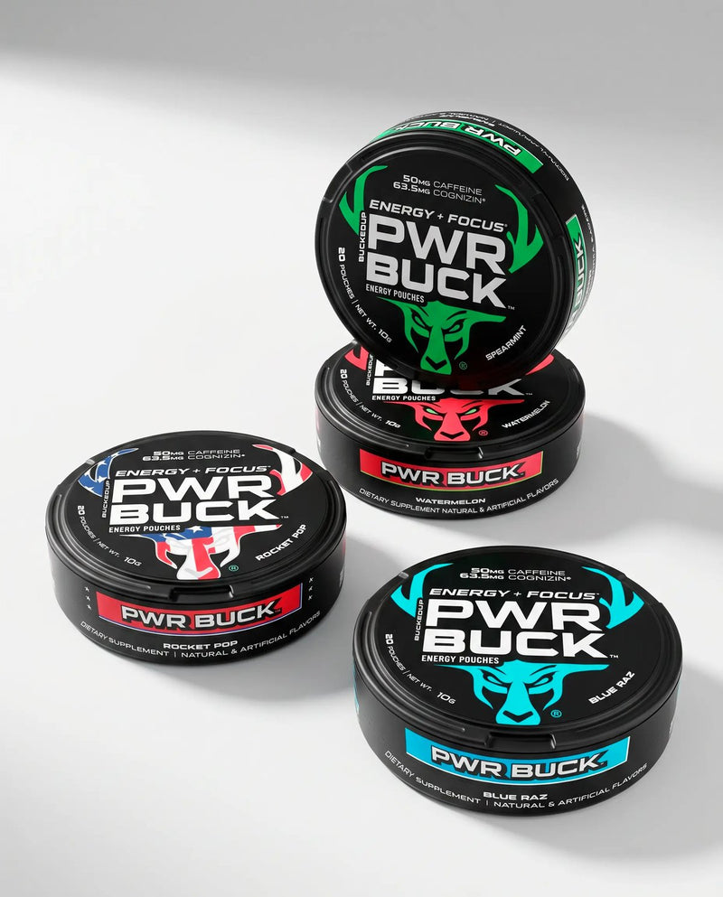 Load image into Gallery viewer, PWR Buck Energy Pouches - All Flavors