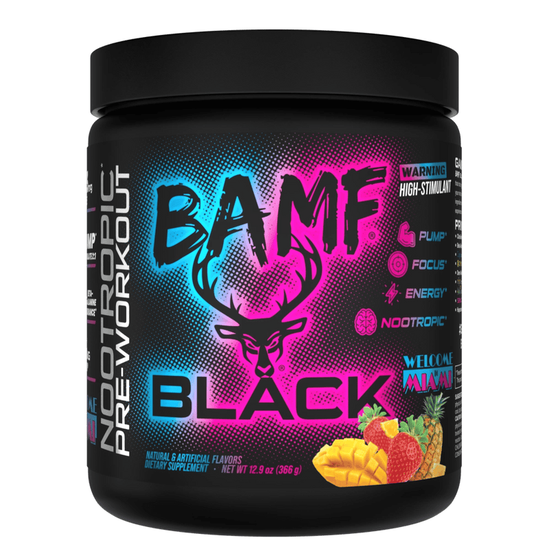 Load image into Gallery viewer, Bucked Up - BAMF BLACK Nootropic Pre-Workout