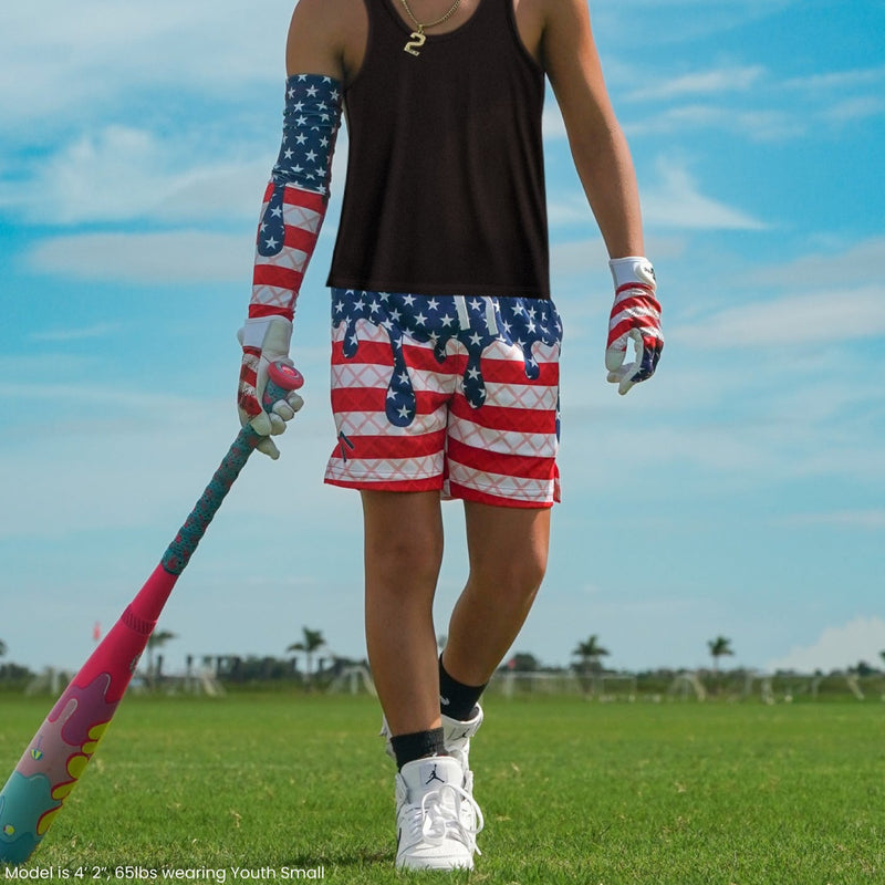 Load image into Gallery viewer, Elite Athletic Gear - USA Flag Ice Cream Shorts