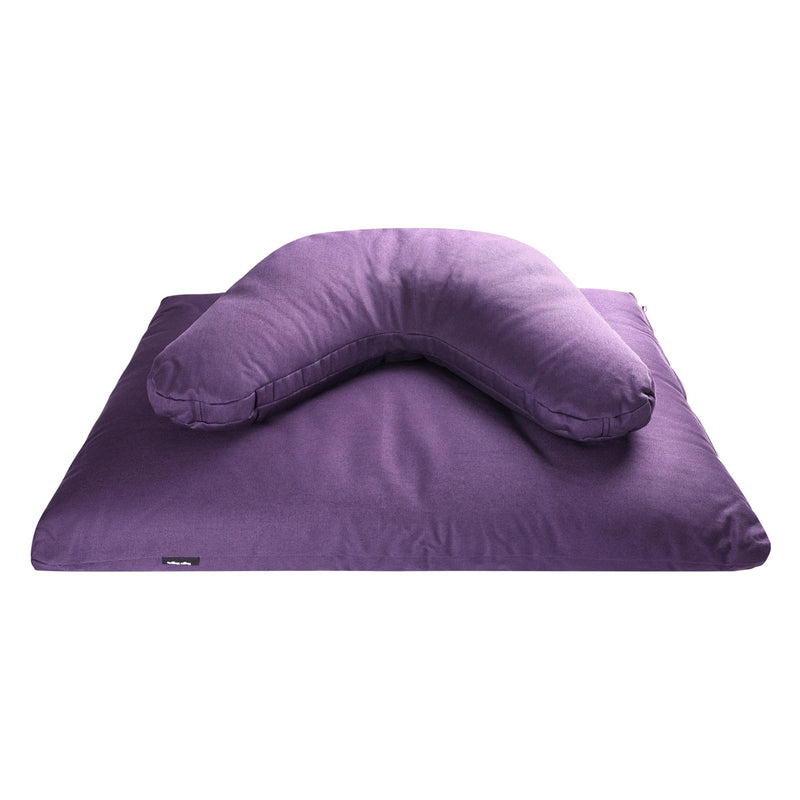Load image into Gallery viewer, Yoga Design Lab - V-Shaped Meditation Cushion