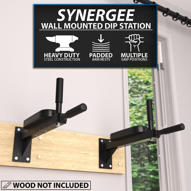 Load image into Gallery viewer, Synergee - Wall Mounted Dip Station
