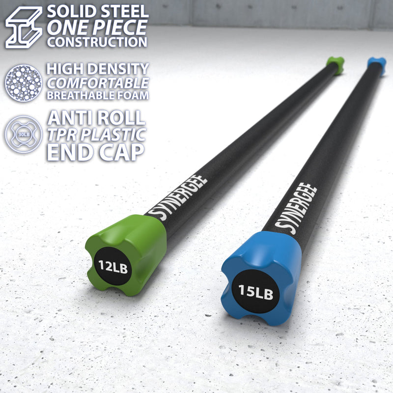 Load image into Gallery viewer, Synergee - Weighted Workout Bars