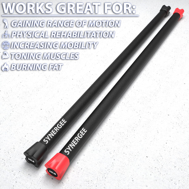 Load image into Gallery viewer, Synergee - Synergee Weighted Workout Bars