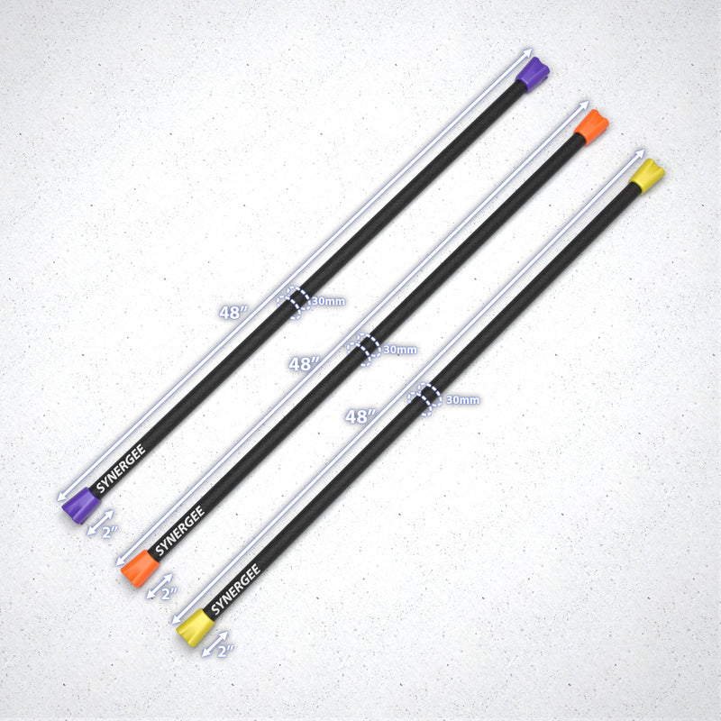 Load image into Gallery viewer, Synergee - Weighted Workout Bars