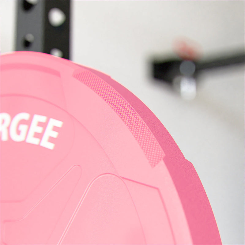 Load image into Gallery viewer, Synergee - Synergee Pink EZ Grip Bumper Plates
