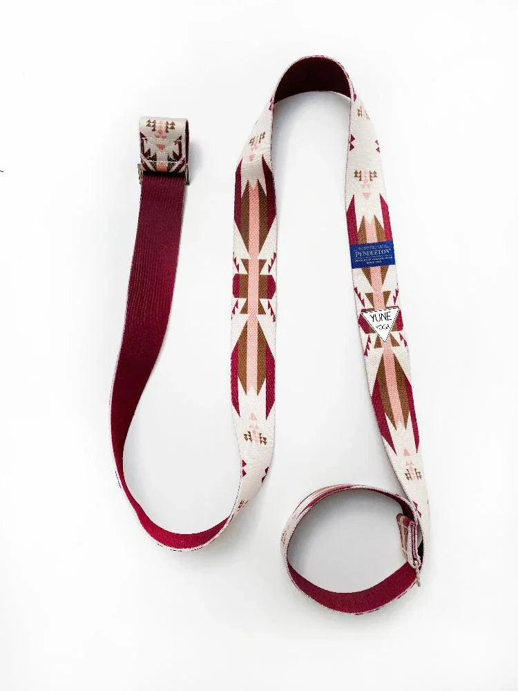 Load image into Gallery viewer, Yune Yoga - Yoga Strap Pendleton White Sands