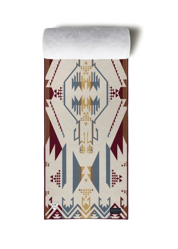 Load image into Gallery viewer, Yune Yoga - White Sands Pendleton Yoga Towel