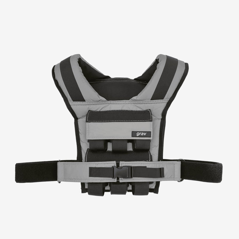 Load image into Gallery viewer, Gravgear - Grav Weight Vest 28lb - Reflective Grey