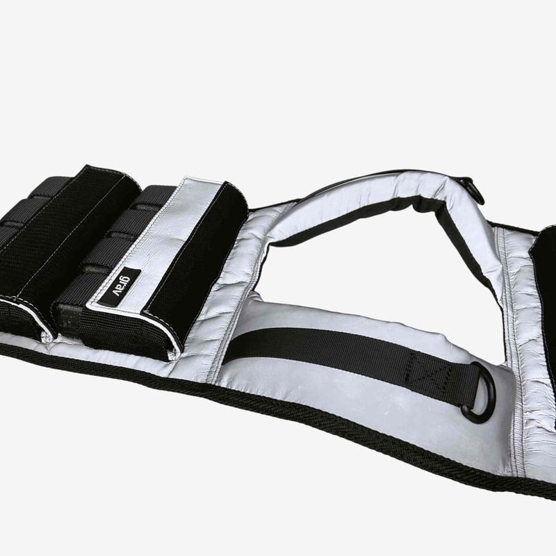 Load image into Gallery viewer, Gravgear - Grav Weight Vest 37lb - Reflective Grey