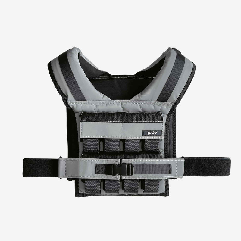 Load image into Gallery viewer, Gravgear - Grav Weight Vest 37lb - Reflective Grey