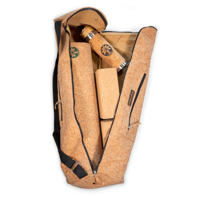 Load image into Gallery viewer, Yoloha Yoga - Cork Yoga Mat Carrier Plus