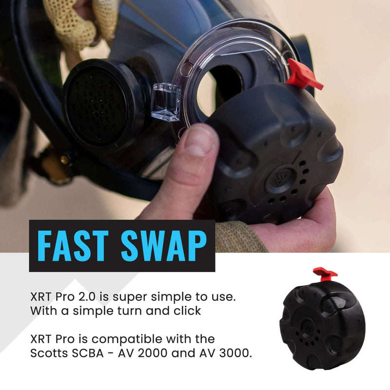 Load image into Gallery viewer, Training Mask - XRT Pro 2.0 SCBA Trainer (Firefighter Mask Insert)