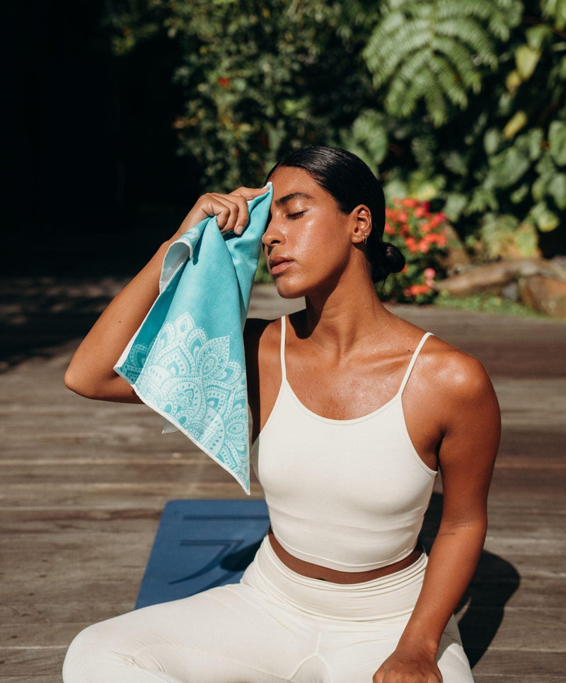 Load image into Gallery viewer, Yoga Design Lab - Yoga Hand Towel - Ultra-Grippy, Moisture Absorbing & Quick-Dry