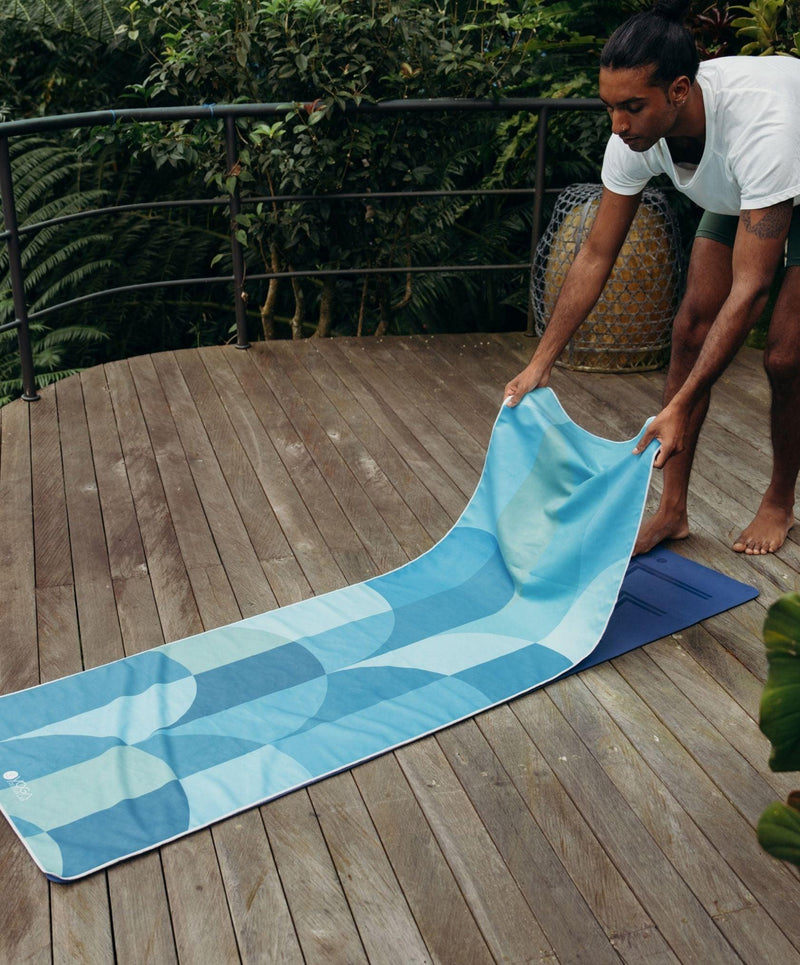 Load image into Gallery viewer, Yoga Design Lab - Yoga Mat Towel - Ultra-Grippy, Moisture Absorbing & Quick-Dry