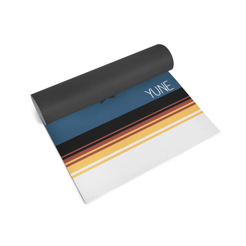 Load image into Gallery viewer, Yune Yoga - Nelson Yoga Mat – 6 mm Extra Thick, Non-Slip Eco-Friendly PER with Striped UV-Printed Design | Yune Yoga