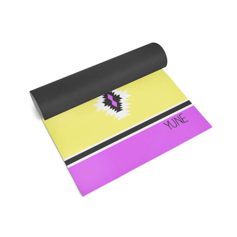 Load image into Gallery viewer, Yune Yoga - Yoga Mat | 6mm Thick | Yellow| Non-Slip | Eco Friendly | Yune Yoga | Stevie
