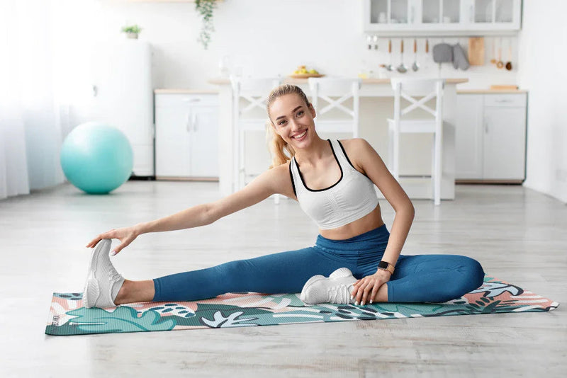 Load image into Gallery viewer, Yune Yoga - Dora Jungle Yoga Mat – 6mm Non-Slip, Eco-Friendly & Artist-Designed | Yune Yoga