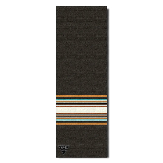 Yune Yoga - Yoga Mat | 6mm Thick | Multi Color Striped | Non-Slip | Eco Friendly | Yune Yoga | Lizard Rock