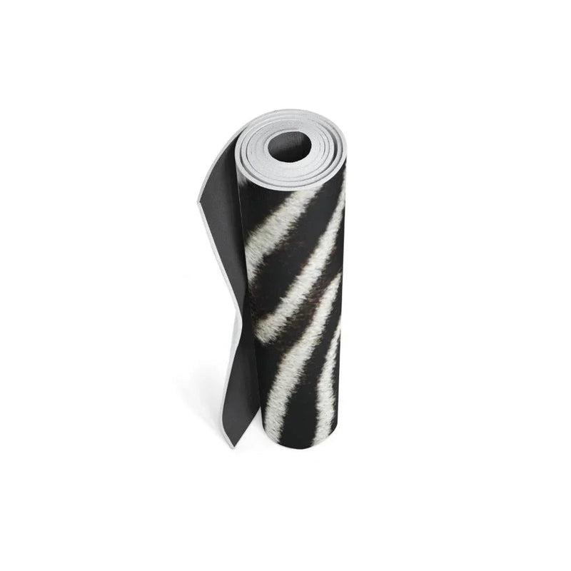 Load image into Gallery viewer, Yune Yoga - Zebra Stripe Eco-Friendly Yoga Mat – 6mm Cushioned, Non-Slip | Yune