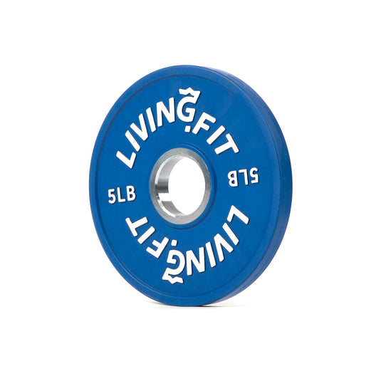 Living Fit Bumper Plate 5LB