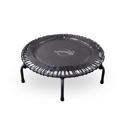 Load image into Gallery viewer, Black JumpSport 550f PRO Foldable Fitness Trampoline | 44&quot; Foldin
