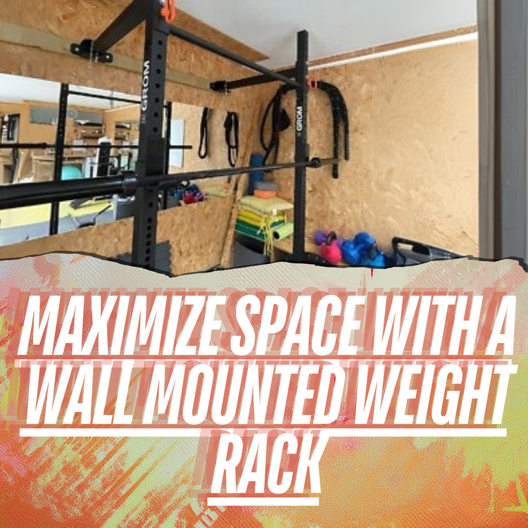 Maximize Space: Wall Mounted Weight Rack - Living.Fit