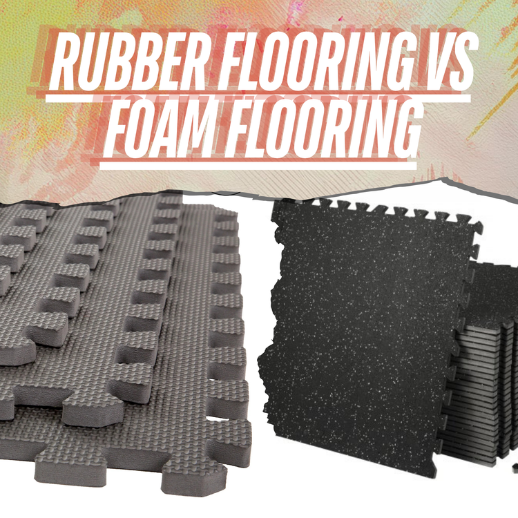 Rubber vs Foam Gym Flooring: Which One Should You Choose?