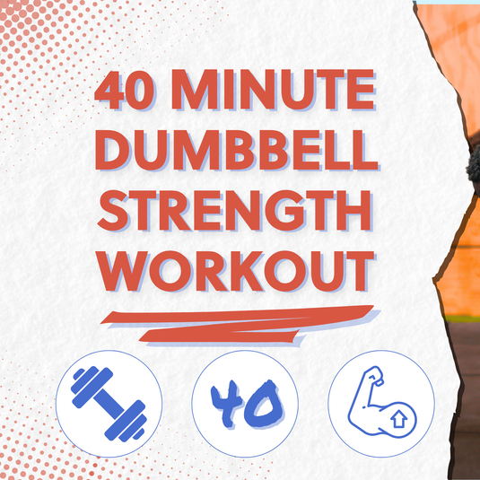 40 Minutes HIIT Workout Plan with Dumbbells