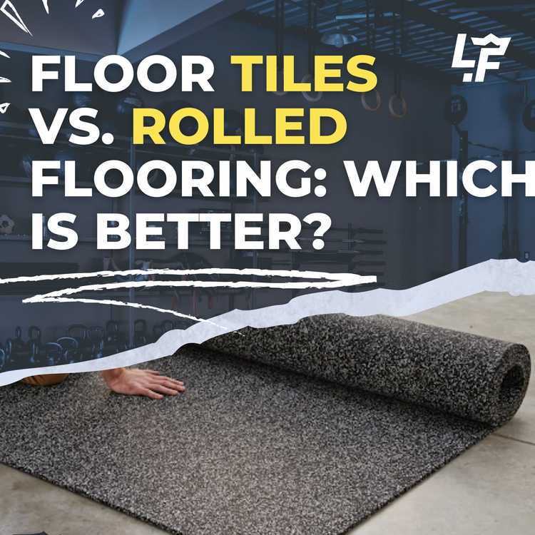 Rubber Floor Tiles vs. Rolled Rubber Flooring: Which is Better for Home Gym