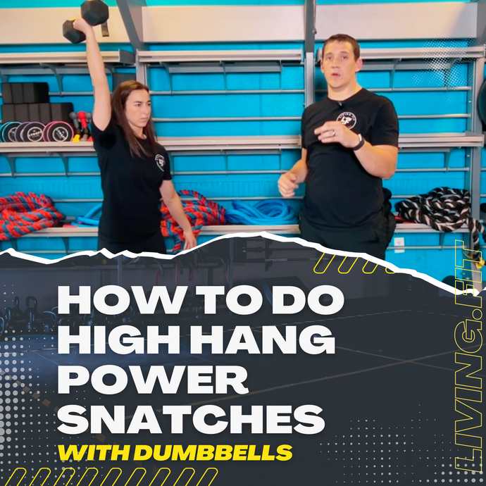How To Do Dumbbell High Hang Power Snatches | Movement Breakdown