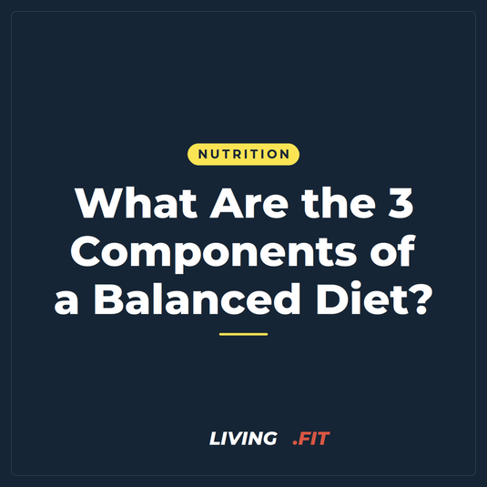 What Are the 3 Components of a Balanced Diet?