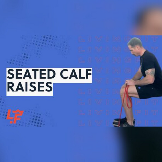 How To Do Seated Calf Raises with Resistance Bands | Movement Breakdown