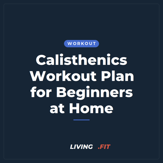 Calisthenics Workout Plan for Beginners at Home
