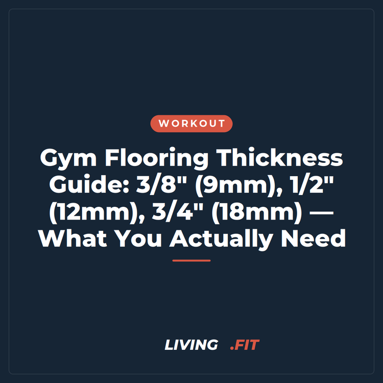 Gym Flooring Thickness Guide: 3/8