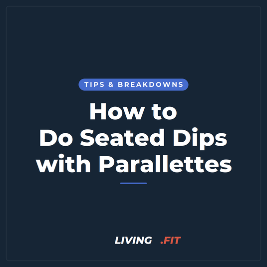 How to Do Seated Dips with Parallettes